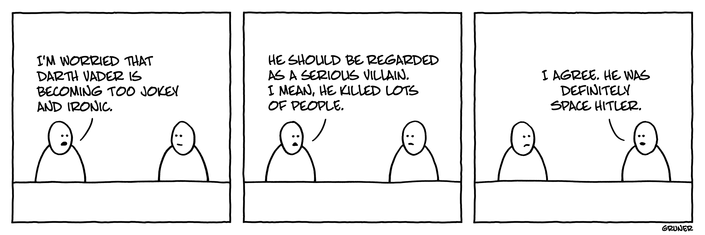 Make no mistake, Hitler was a jerk.